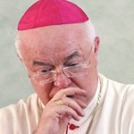 Archbishop Jozef Wesolowski, former nuncio to the Dominican Republic, is pictured during a 2011 ceremony in Santo Domingo. The Vatican's Congregation for the Doctrine of the Faith found the archbishop guilty of sexual abuse of minors and has ordered that he be laicized. RNS photo courtesy Orlando Barria/CNS