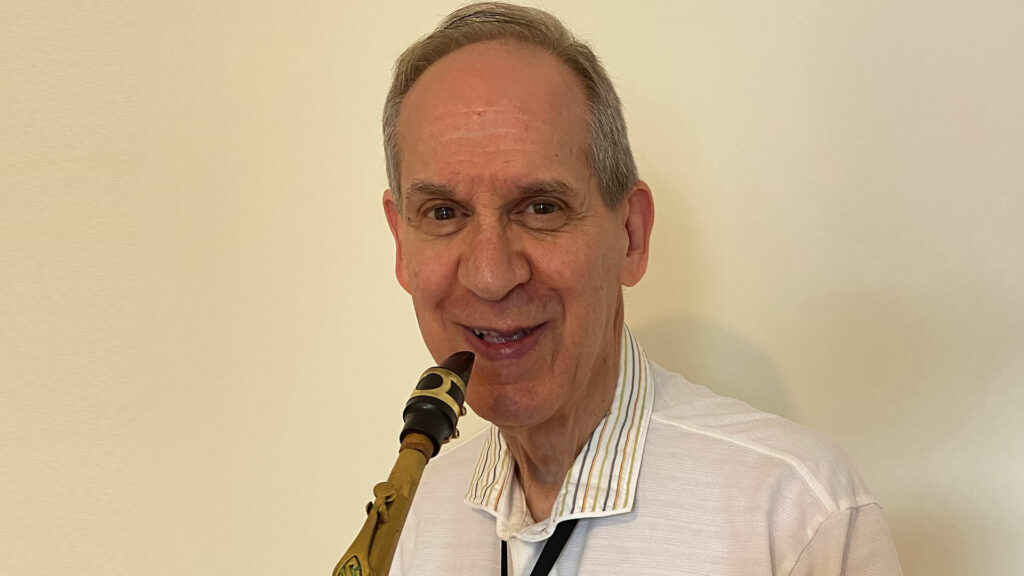 Saxophonist Fred Lipsius