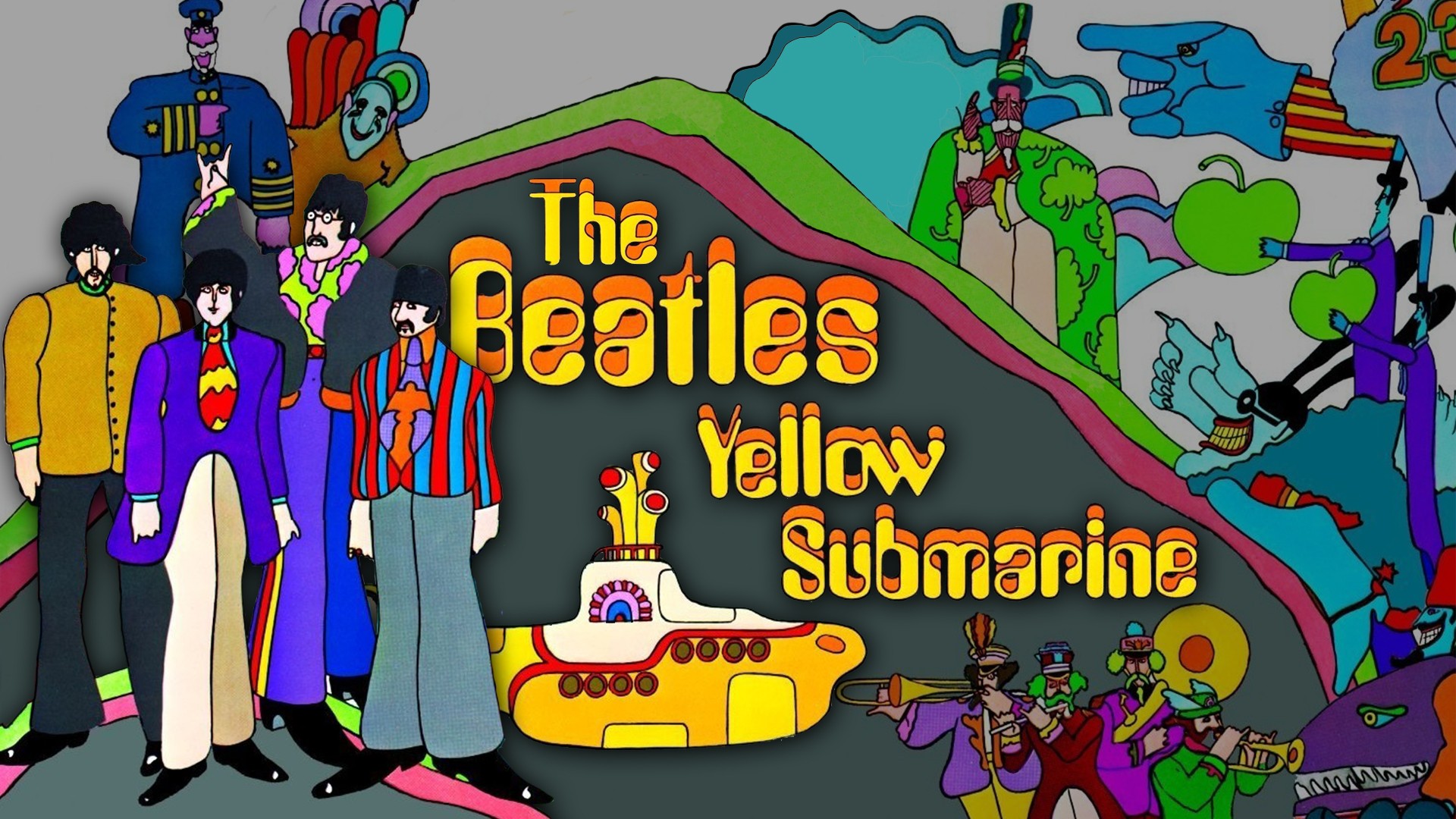 Желтая в песне битлз. Битлз: желтая подводная лодка. Битлз альбом желтая подводная лодка. The Beatles Yellow Submarine обложка альбома. Еллоу субмарин Битлз.