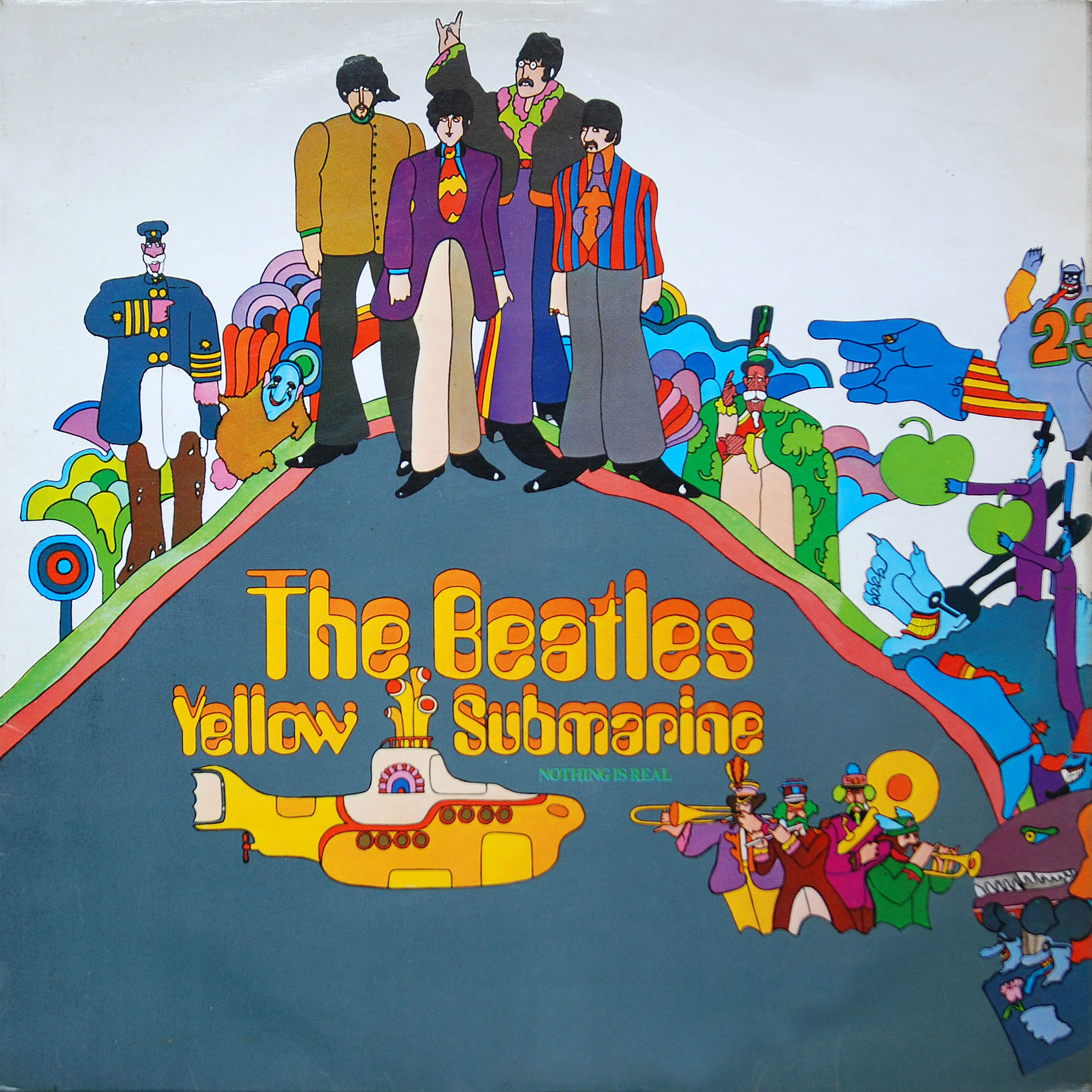beatles yellow submarine cartoon