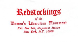 Women's Liberation Movement Redstockings