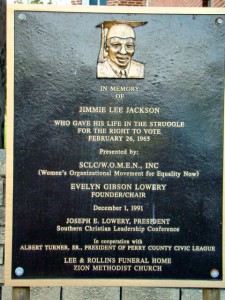 Jimmie Lee Jackson Murdered