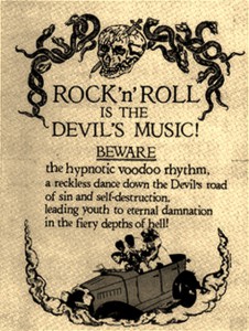 Church bans Rock music