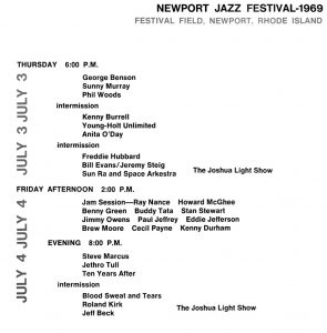 1969 Newport Jazz Festival