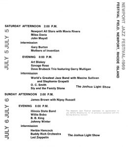 1969 Newport Jazz Festival