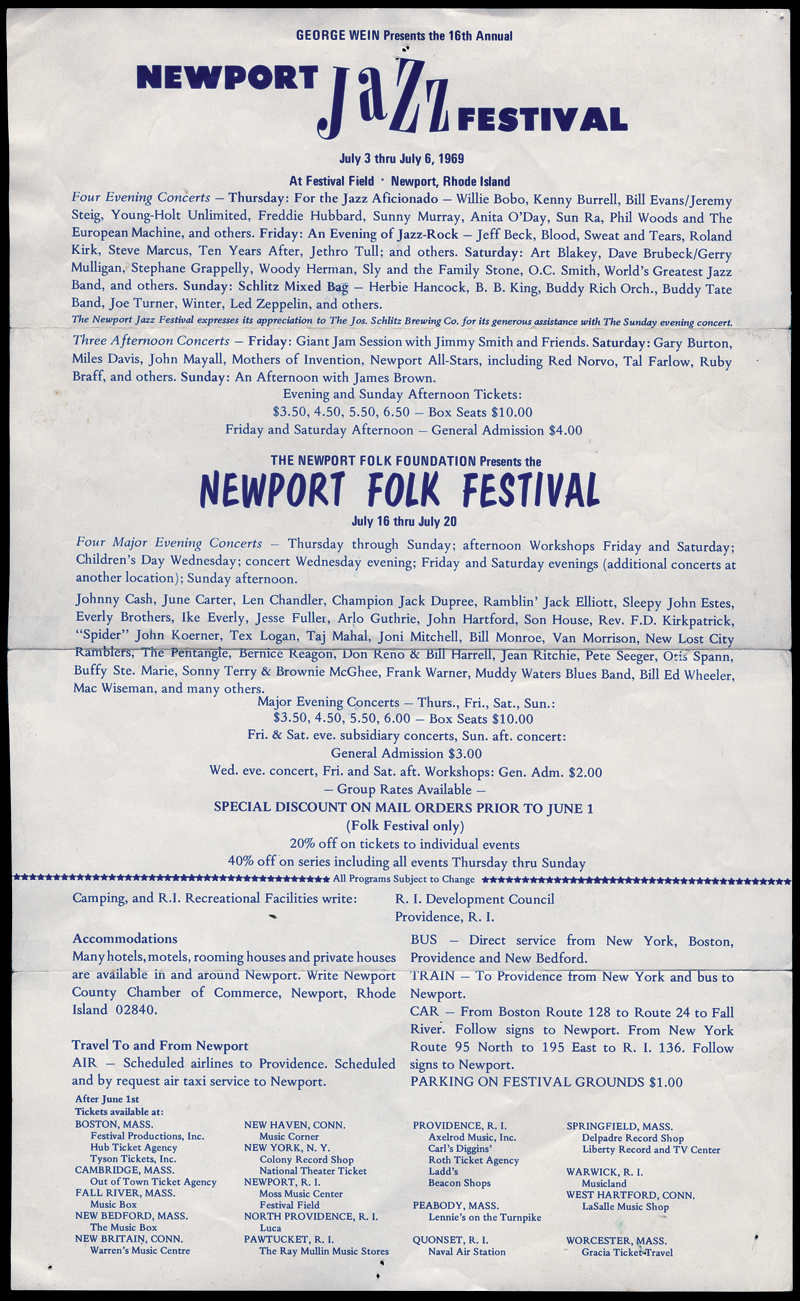 Newport folk festvial