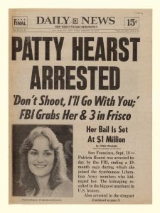 Kidnapped Patty Hearst Captured