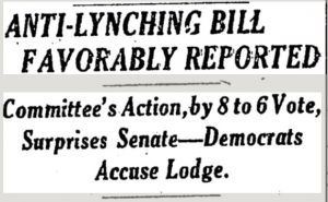 Dyer Anti-Lynching bill