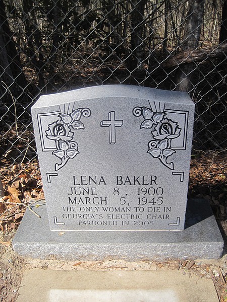 1900 1945. Лена Бэйкер электрический стул. Могила Лена. Lena Baker Инстаграм.