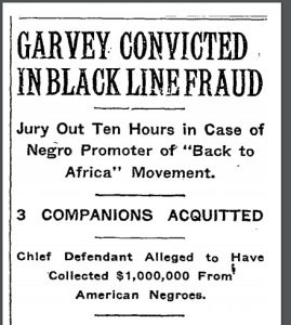 Black Nationalist Marcus Garvey