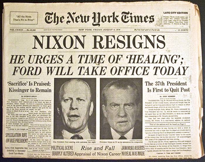 Image result for PHOTOS RICHARD NIXON WATERGATE