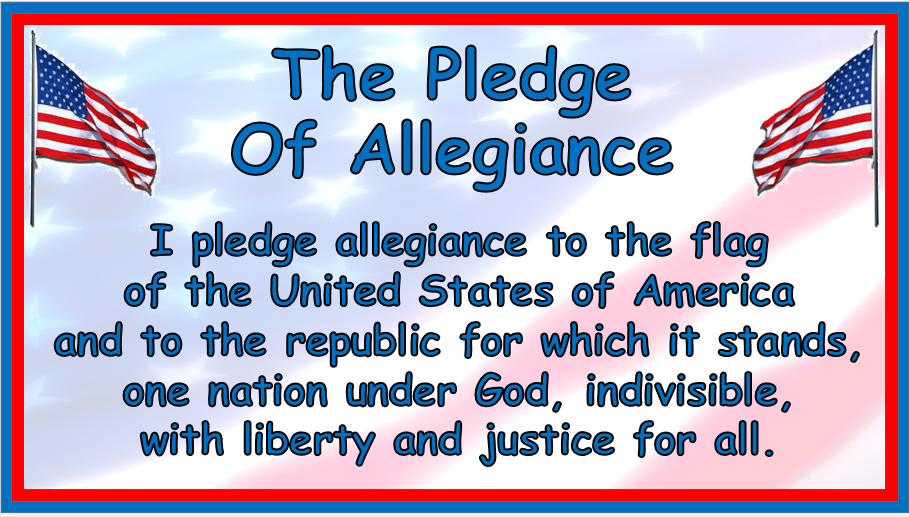 The Pledge Of The United States Of