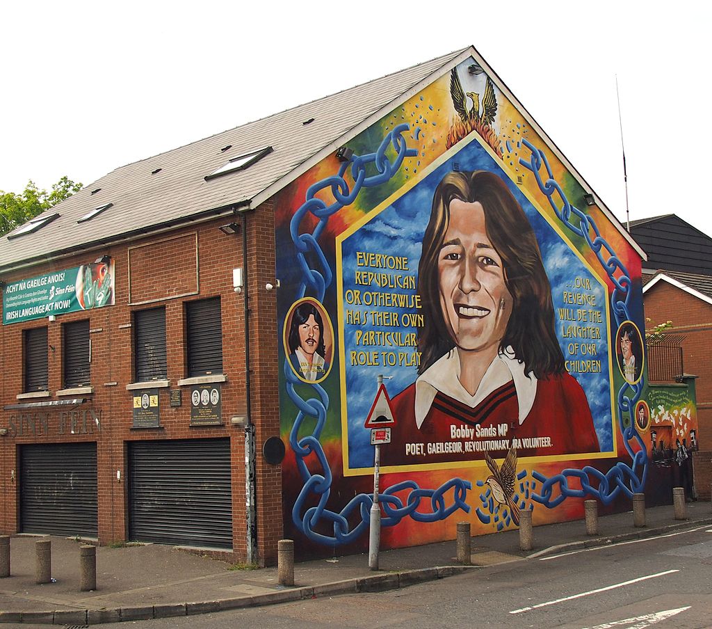 REPUBBLICANO Irlandese BADGE rememer Scioperanti Long Kesh Sinn Fein Bobby Sands 