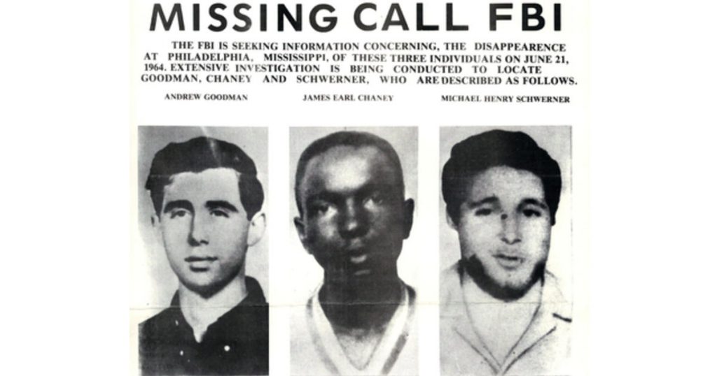 KKK Murders Chaney Goodman Schwerner