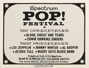 1969 Spectrum Summer Music Festival