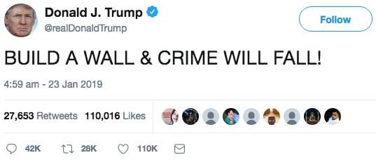 President Trump Wall