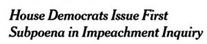 Trump Impeachment Inquiry